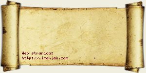 Nevena Tucović vizit kartica